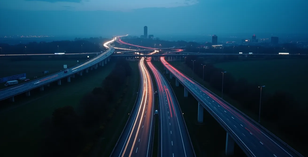 Visualisatie van kostenanalyse voor kilometerpakketten